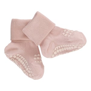 GoBabyGo - Skridsikre Strømper Bambus, Soft Pink